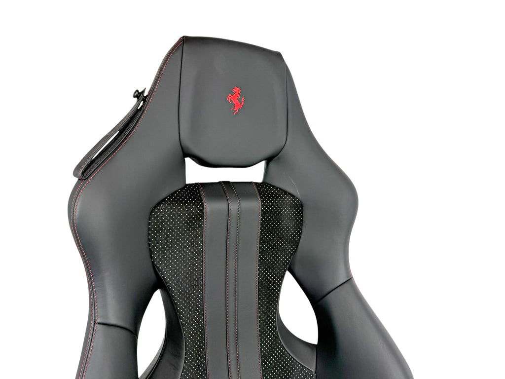 FERRARI 812/ 488/ F12/ F8 RACING CARBON SEAT BLACK/ RED STITCHING 87396800