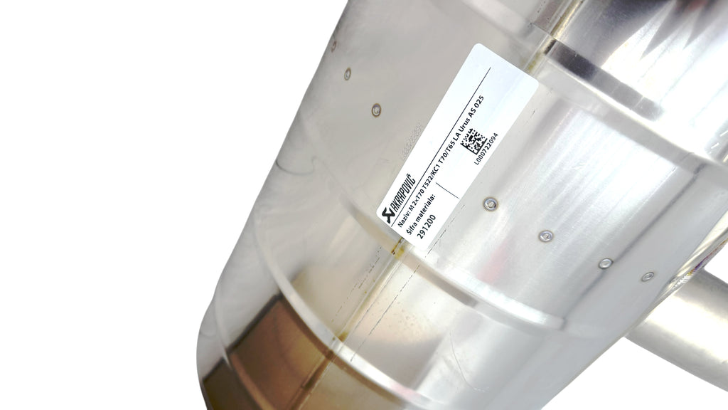 LAMBORGHINI URUS SE AKRAPOVIC TITANIUM RACING EXHAUST 4ML253031