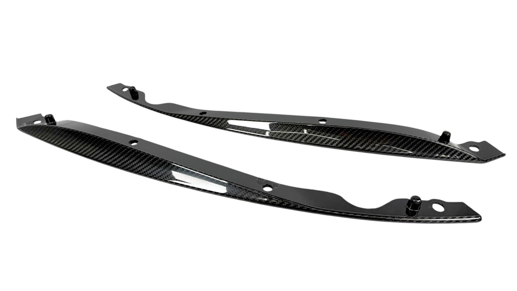 JAGUAR F-TYPE X152 SVR CARBON FRONT BUMPER SPOILER SET T2R12728/ T2R12729