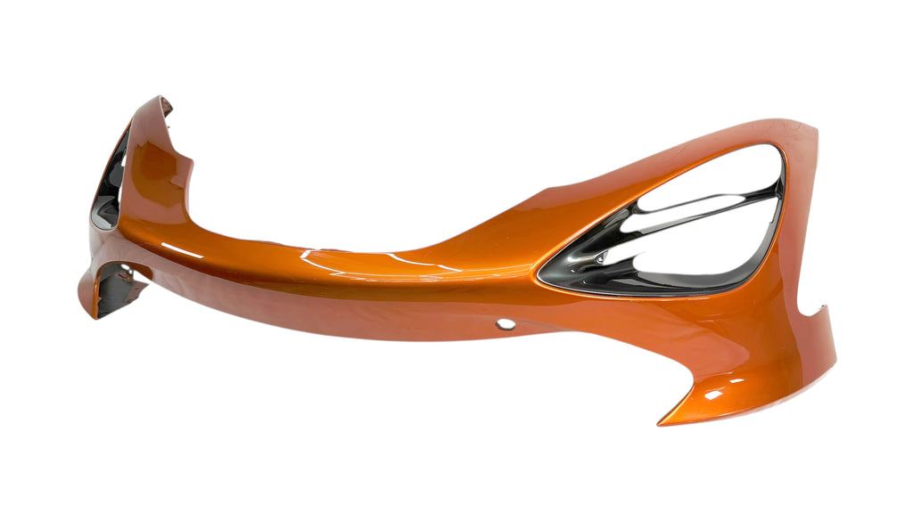 MCLAREN 720S FRONT BUMPER SKIN WITH HEADLIGHT BEZELS 14A0153CP (VOLCANO ORANGE)