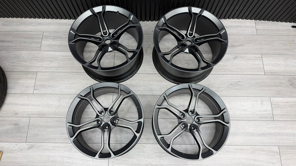 MCLAREN MP4 FORGED ALLOY WHEELS STEALTH 11B1065CP 11B1066CP