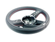 Load image into Gallery viewer, BENTLEY BENTAYGA BLACK LEATHER STEERING WHEEL WITH RED STITCHING 3B95429288