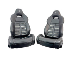 FERRARI F12 COMFORT DAYTONA ELECTRIC SEATS BLACK/ GREY - RHD