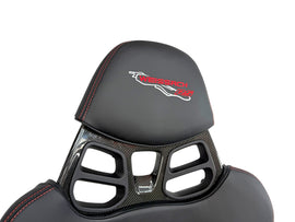 PORSCHE 992 GT3-RS WEISSACH CARBON RACING SEATS BLACK/ RED 9GT881303AYA3G