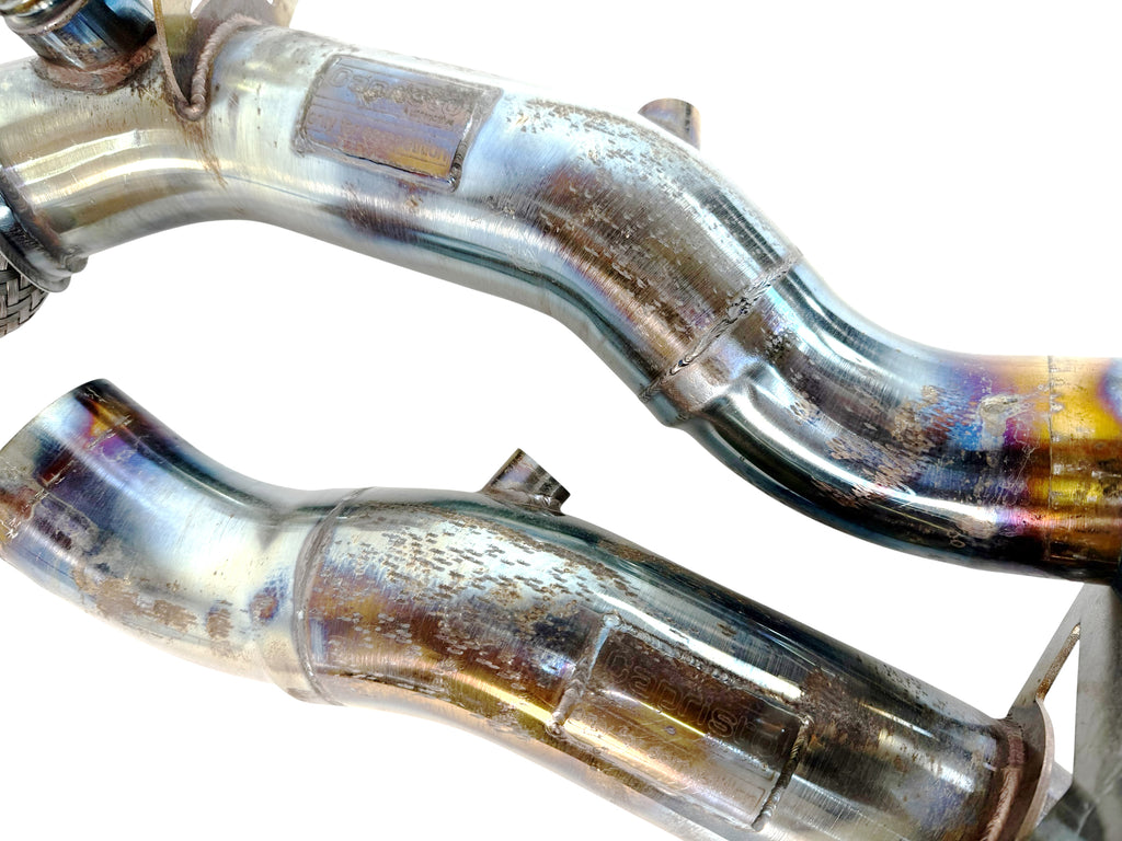 CAPRISTO FERRARI F8 CAT DELETE PIPES (with Heat Blankets) 02FE12303010