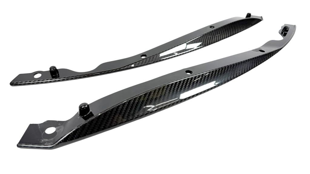JAGUAR F-TYPE X152 SVR CARBON FRONT BUMPER SPOILER SET T2R12728/ T2R12729