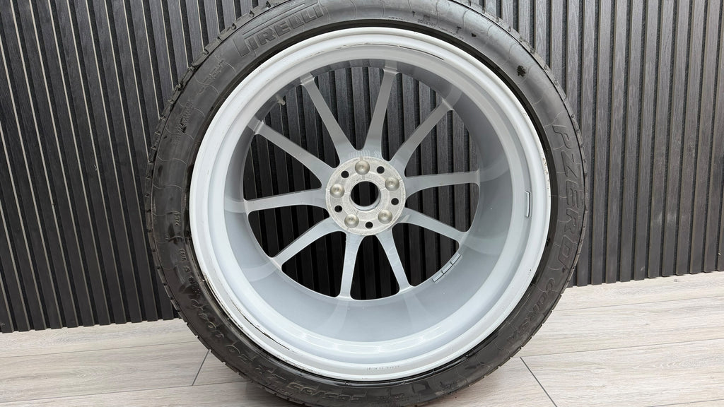 MCLAREN 570S SPIDER FORGED REAR WHEEL IN SILVER 13B1233SP