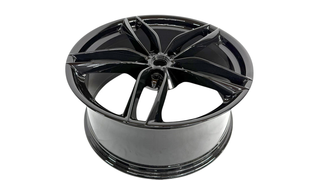 FERRARI 488 GTB FRONT FORGED WHEEL GLOSS BLACK 8.5 X 20" 310139