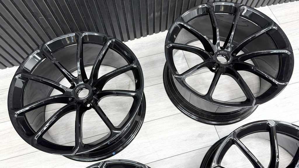 MCLAREN 570S SPIDER FORGED WHEEL IN MSO BLACK 13BA033SP 13B1233SP