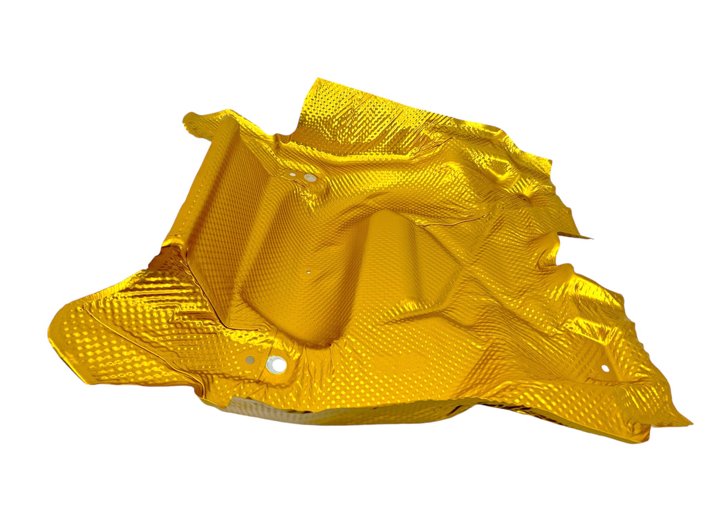 MCLAREN 675LT MSO GOLD LOWER EXHAUST HEAT SHIELD 11E0194RP