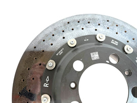 PORSCHE 992 GT3RS REAR RIGHT PCCB CERAMIC BRAKE DISC 9GT615602D