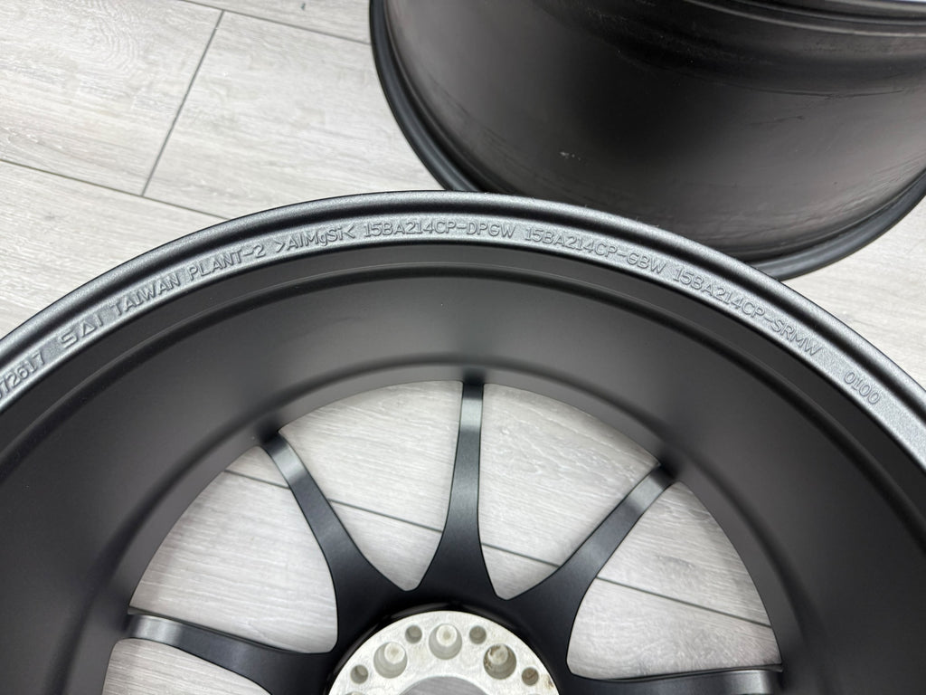 MCLAREN SENNA SUPERLIGHT WHEELS (STEALTH GREY) 15BA214CP 15BA215CP