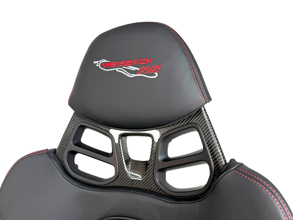 PORSCHE 992 GT3-RS WEISSACH CARBON RACING SEATS BLACK/ RED 9GT881303AYA3G