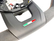 Load image into Gallery viewer, LAMBORGHINI PERFORMANTE URUS ALCANTARA STEERING WHEEL - BLACK/ ORANGE STITCH 4ML419091CE