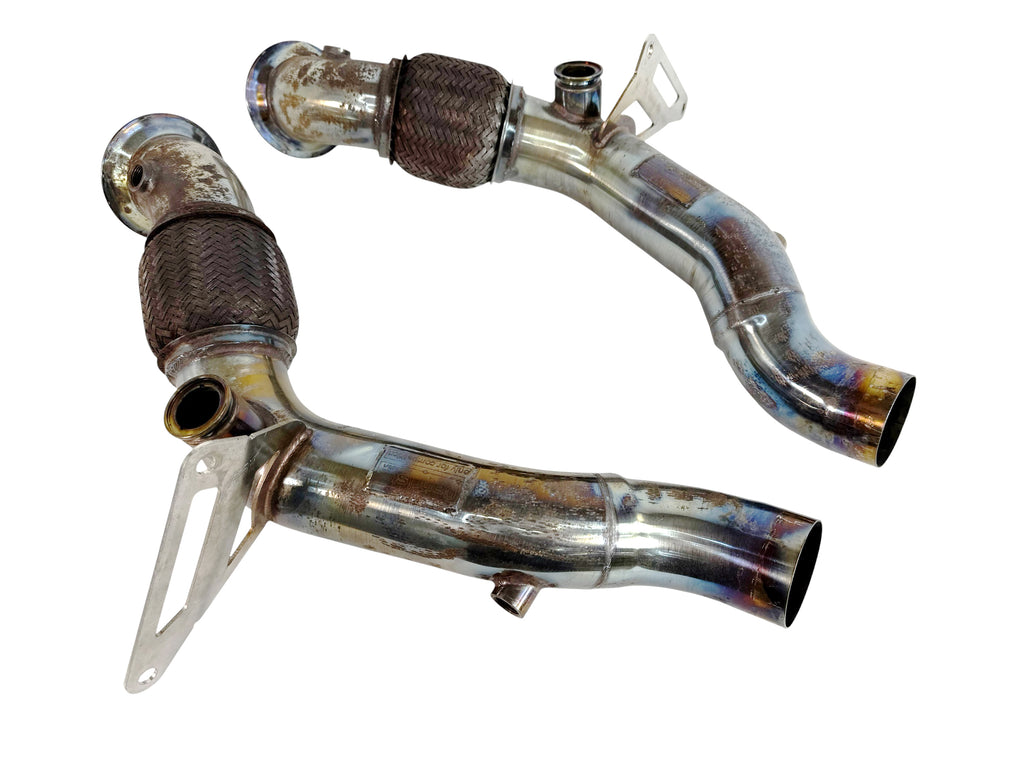CAPRISTO FERRARI F8 CAT DELETE PIPES (with Heat Blankets) 02FE12303010