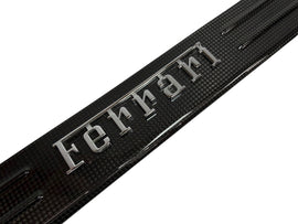 FERRARI 488/ F8 CARBON ENTRANCE SILLS KICK PLATE - LH 86538200