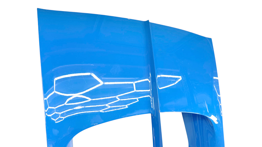 BUGATTI CHIRON PAINTED ENGINE DECK LID COVER 5B4827023