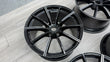Load image into Gallery viewer, ASTON MARTIN VANTAGE LIGHT WEIGHT 20" 10 SPOKE WHEELS BLACK/ MACHINE KY53-9965G-7A