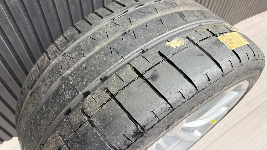 MCLAREN 570S SPIDER FORGED REAR WHEEL IN SILVER 13B1233SP