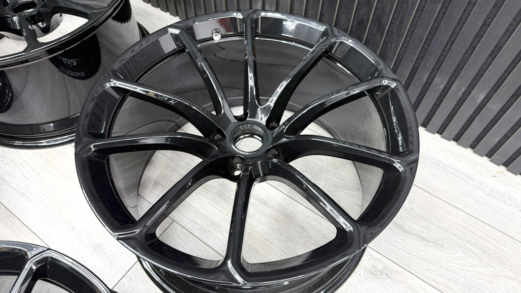 MCLAREN 570S SPIDER FORGED WHEEL IN MSO BLACK 13BA033SP 13B1233SP