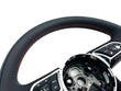 Load image into Gallery viewer, BENTLEY BENTAYGA BLACK LEATHER STEERING WHEEL WITH RED STITCHING 3B95429288