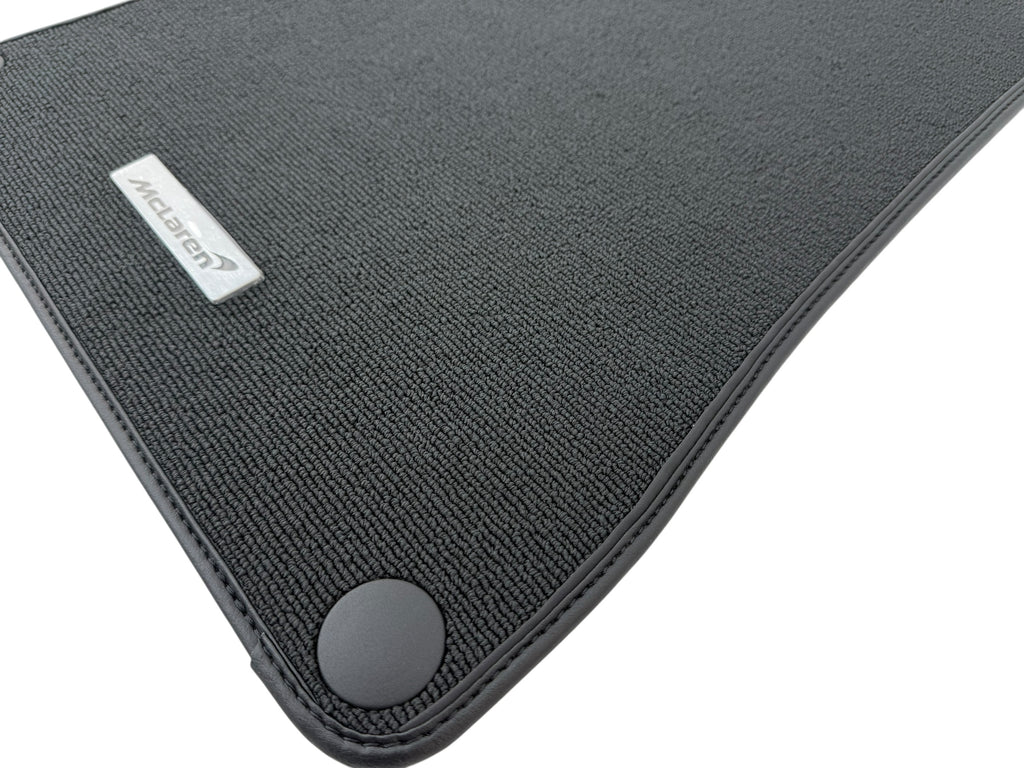 MCLAREN ARTURA BLACK FLOOR MATTS - (LHD) 16NC281CP-0019