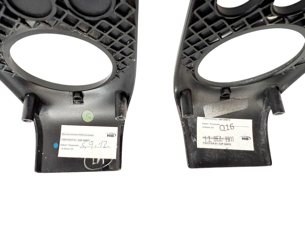 MCLAREN 650S/ 675LT MSO CARBON CLIMATE CONTROL COVERS SET 11M1110CP 11M1111CP