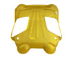 Load image into Gallery viewer, MCLAREN 675LT MSO GOLD UPPER EXHAUST HEAT SHIELD 11E0195RP