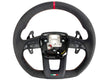 Load image into Gallery viewer, LAMBORGHINI PERFORMANTE URUS ALCANTARA STEERING WHEEL - BLACK/ ORANGE STITCH 4ML419091CE