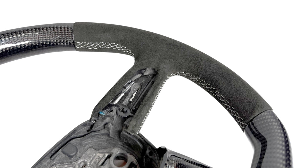 AUDI RS6 C8 CARBON ALCANTARA STEERING WHEEL 2020+ 4K0419091