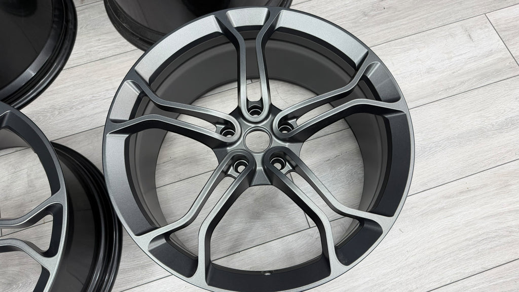 MCLAREN MP4 FORGED ALLOY WHEELS STEALTH 11B1065CP 11B1066CP