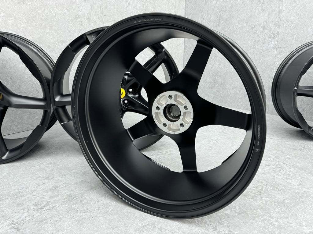 FERRARI PUROSANGUE 175 22/ 23" FORGED ALLOY WHEEL RIM SET BLACK 895987