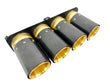 Load image into Gallery viewer, NOVITEC 765LT TAIL PIPES GOLD-PLATED WITH 999 FINE GOLD WITH CARBON COVER C176546