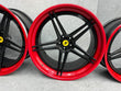 Load image into Gallery viewer, FERRARI F12 ADV1 ADV05 MV.2 SL 21&quot;/22&quot; FORGED WHEELS BLACK/ RED