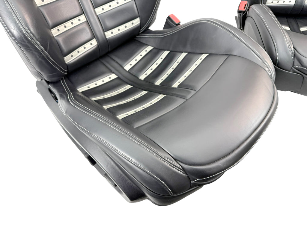 FERRARI F12 COMFORT DAYTONA ELECTRIC SEATS BLACK/ GREY - RHD
