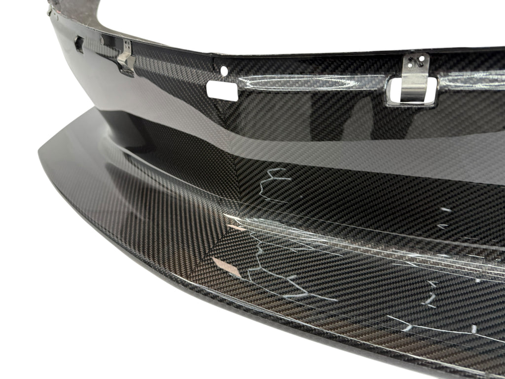 MCLAREN 600LT MSO CARBON FRONT BUMPER WITH NO CAMERA / SENSOR 13AB593RP-CFG-SN-007