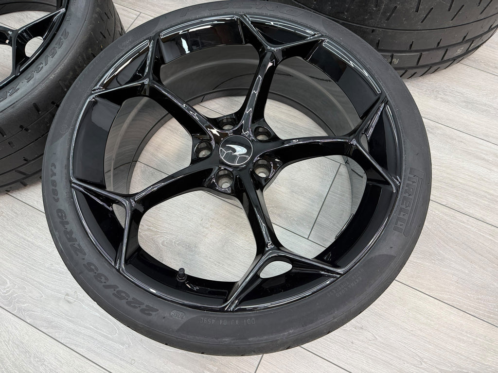 MCLAREN 600LT FORGED 5 SPOKE MSO WHEELS WITH TROFEO R TYRES