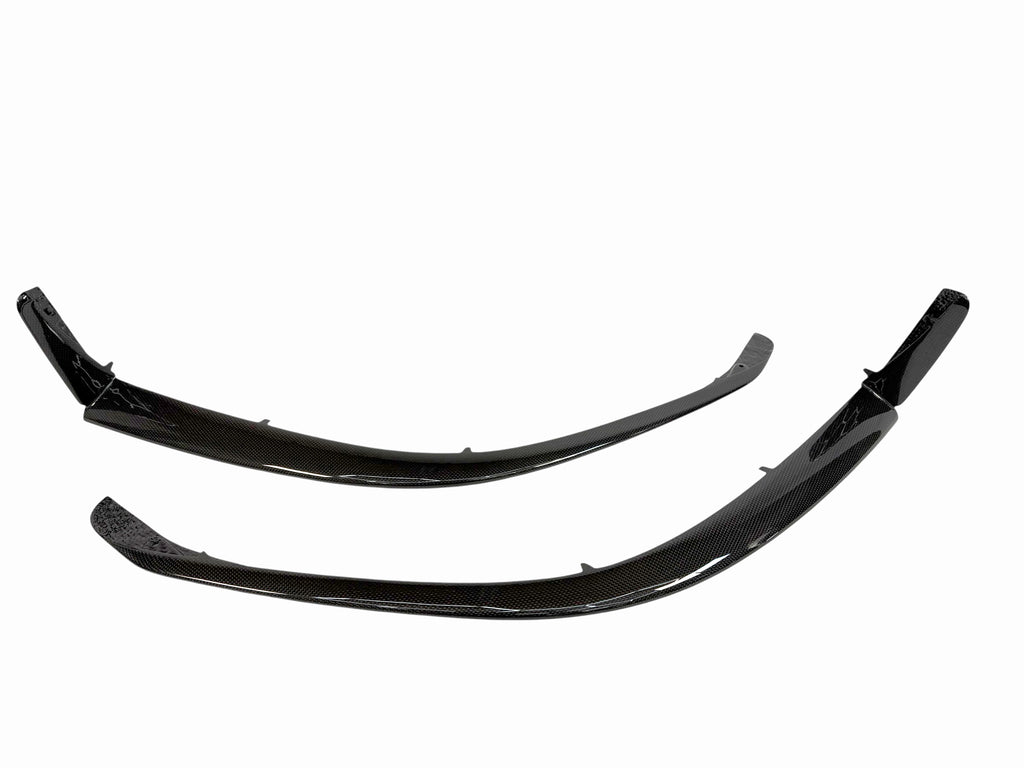 FERRARI 296 FRONT GLOSS CARBON SPLITTER KIT 778127 778128
