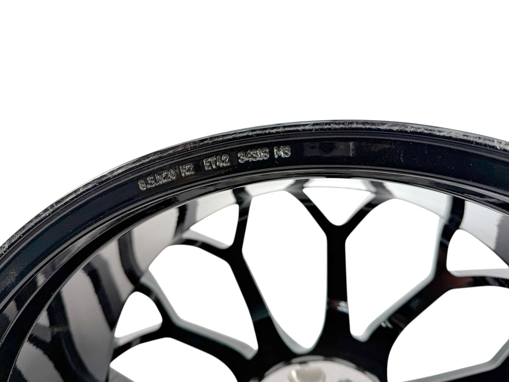 LAMBORGHINI HURACAN NARVI PERFORMANTE FRONT WHEEL BLACK 8.5J X 20" 4T0601017AN