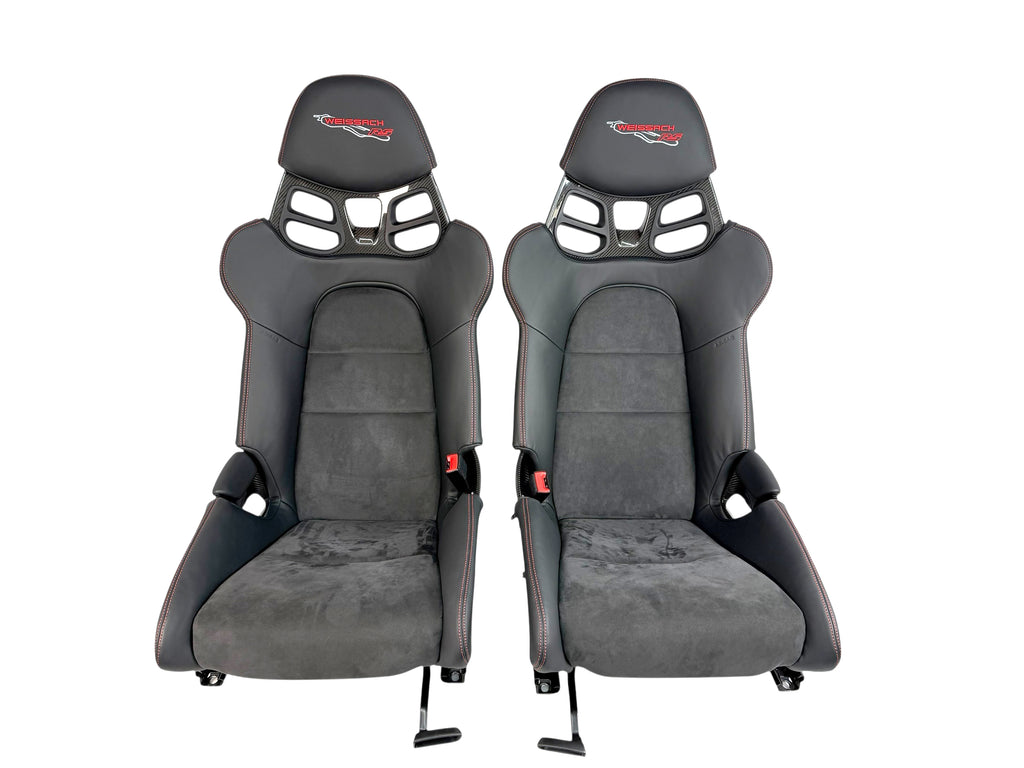 PORSCHE 992 GT3-RS WEISSACH CARBON RACING SEATS BLACK/ RED 9GT881303AYA3G