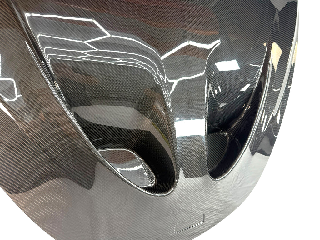 MCLAREN 570S 600LT P1 STYLE CARBON FRONT BONNET BY APX