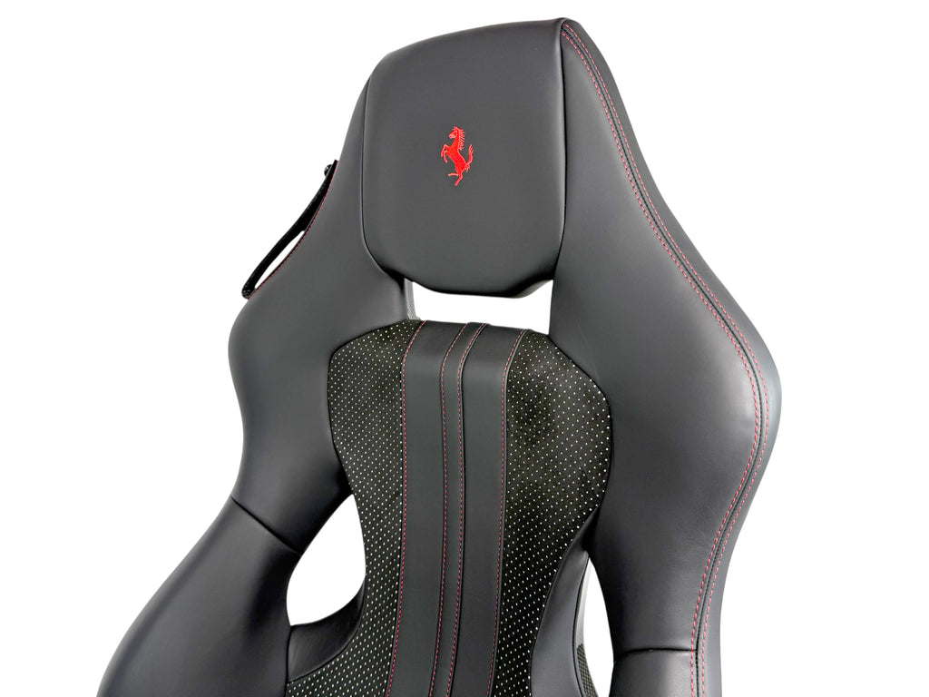 FERRARI 812/ 488/ F12/ F8 RACING CARBON SEAT BLACK/ RED STITCHING 87396800