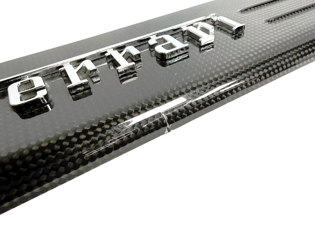 FERRARI CALIFORNIA CARBON ENTRANCE SILLS KICK PLATE - LH 85956500