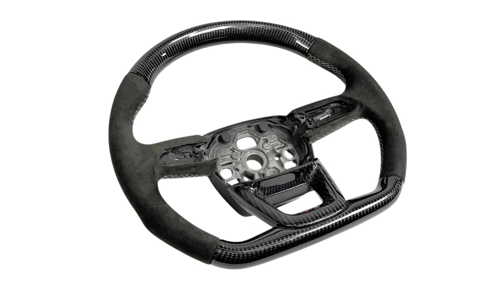 AUDI RS6 C8 CARBON ALCANTARA STEERING WHEEL 2020+ 4K0419091