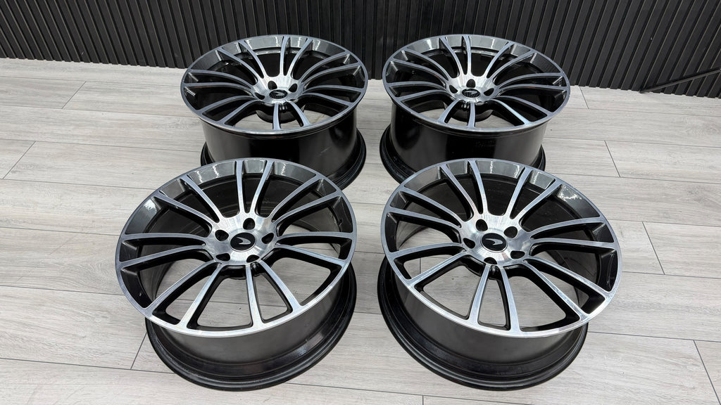 MCLAREN 570S 14-SPOKE FORGED ALLOY WHEELS 13BA060CP 13BA062CP