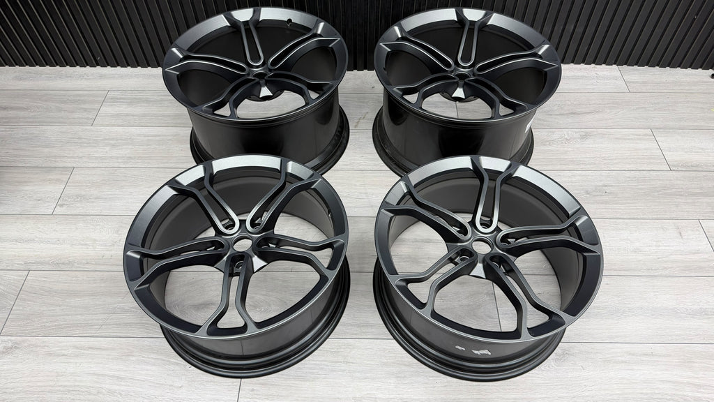 MCLAREN MP4 FORGED ALLOY WHEELS STEALTH 11B1065CP 11B1066CP