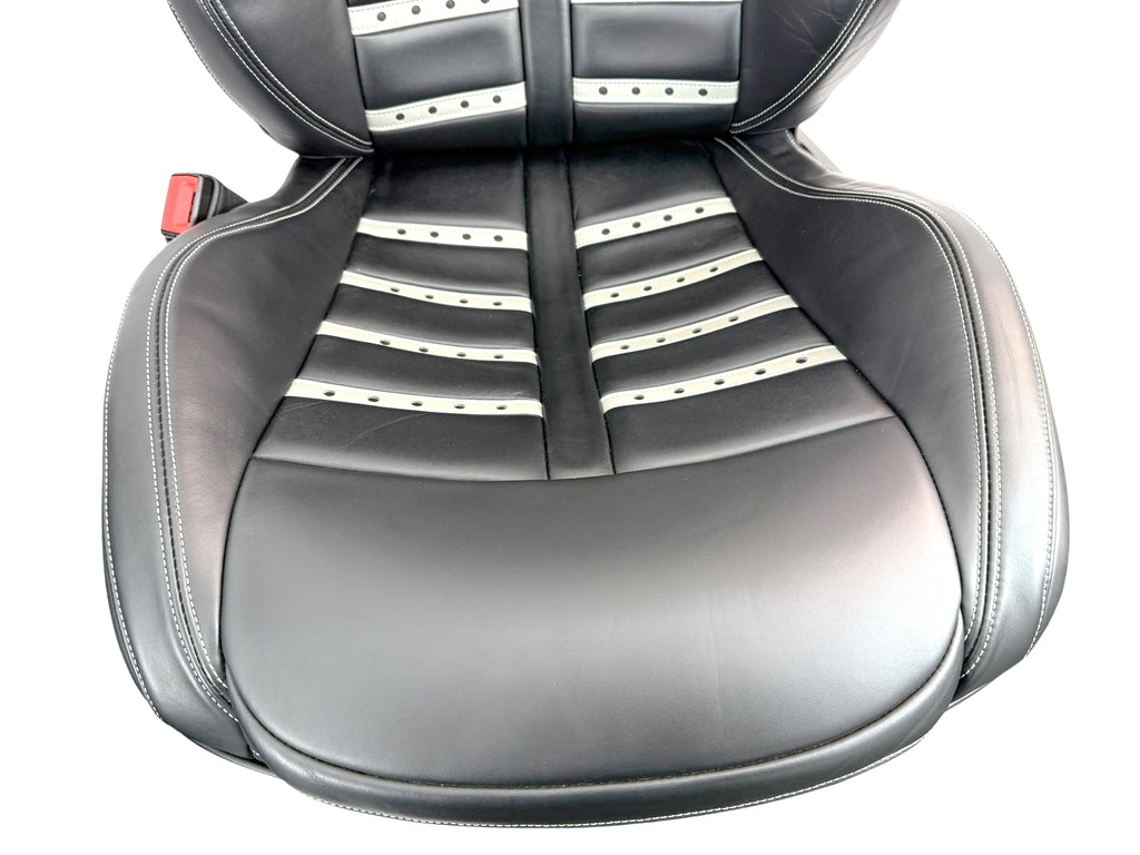 FERRARI F12 COMFORT DAYTONA ELECTRIC SEATS BLACK/ GREY - RHD