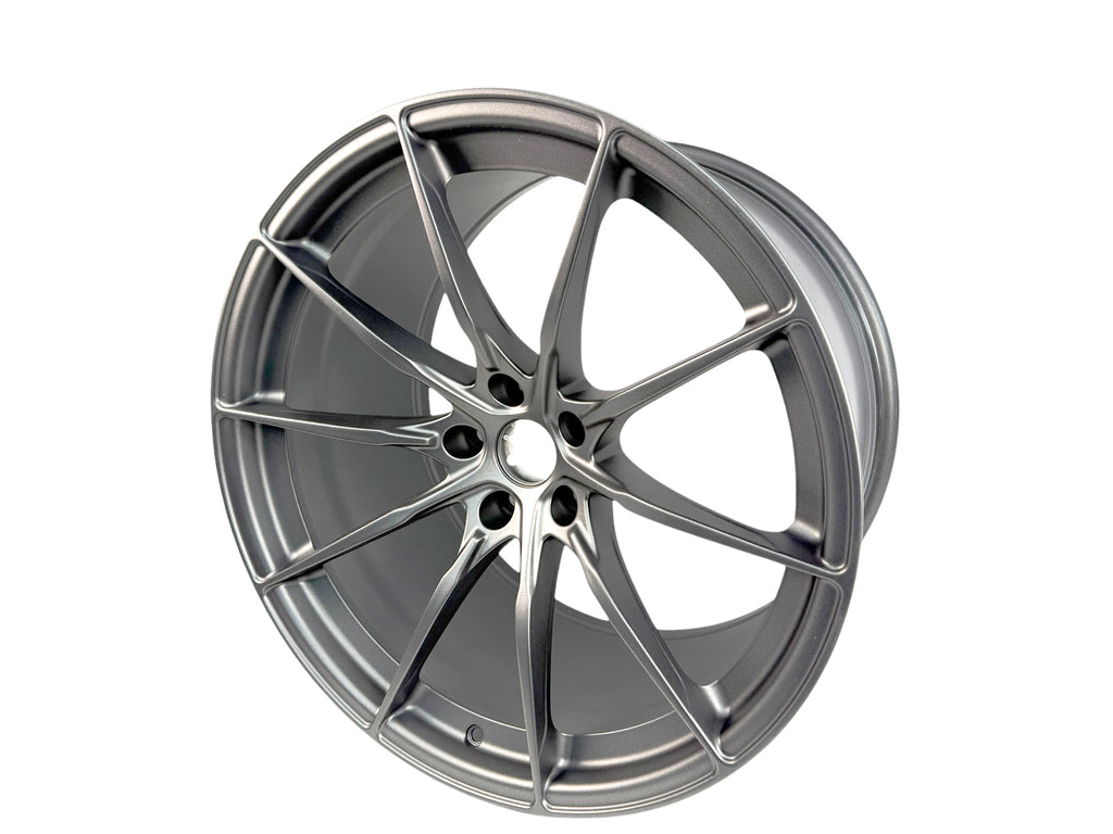 MCLAREN 600LT 10 SPOKE REAR ALLOY WHEEL 20X11J 13BA428RP (STEALTH GREY)