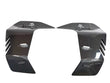 Load image into Gallery viewer, MCLAREN SOLUS GT MSO VISUAL CARBON SPOILER END PLATES SET BC08A631RP