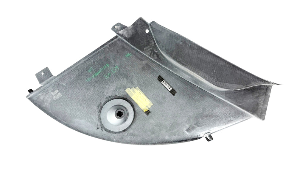 BUGATTI CHIRON LEFT LOWER MEDALLION SIDE PANEL 5B4809405H (WHITE)